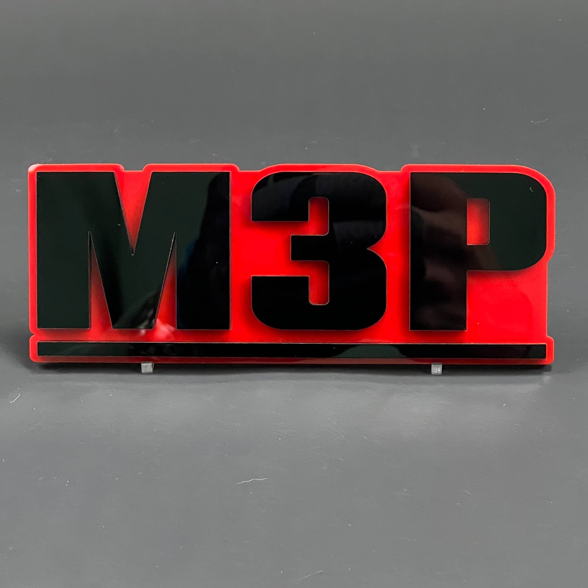 1PC M3P 3D Acrylic Badge - Car Truck Emblem Fender Tailgate Trunk Sticker