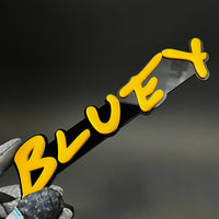 1PC BLUEY 3D Acrylic Badge - Car Truck Emblem Fender Tailgate Trunk Sticker