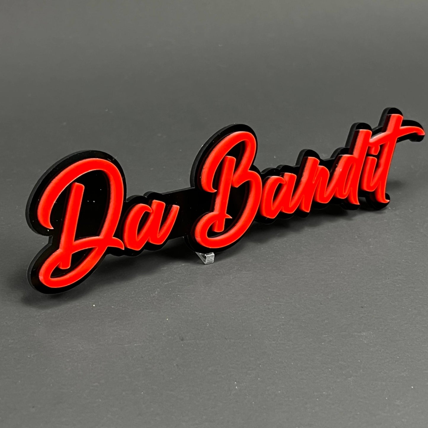 1PC Da Bandit 3D Acrylic Badge - Car Truck Emblem Fender Tailgate Trunk Sticker