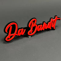 1PC Da Bandit 3D Acrylic Badge - Car Truck Emblem Fender Tailgate Trunk Sticker