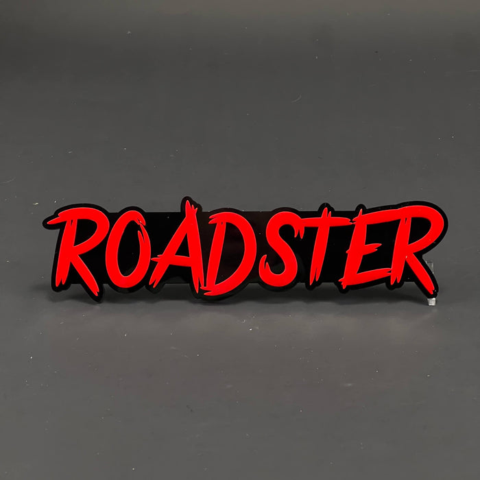 1PC ROADSTER 3D Acrylic Badge - Car Truck Emblem Fender Tailgate Trunk Sticker