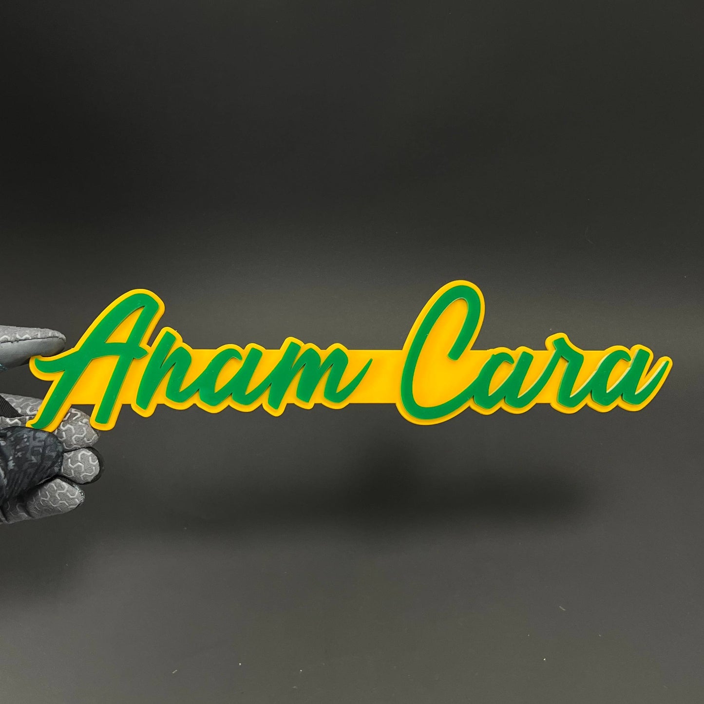 1PC Anam Cara 3D Acrylic Badge - Car Truck Emblem Fender Tailgate Trunk Sticker