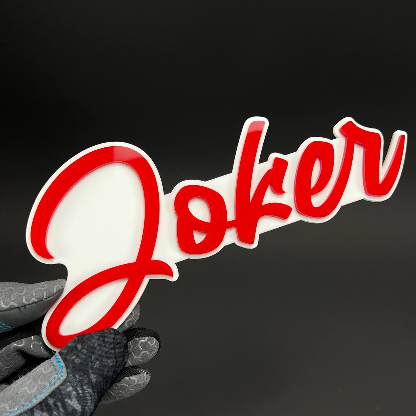 1PC Joker 3D Acrylic Badge - Car Truck Emblem Fender Tailgate Trunk Sticker
