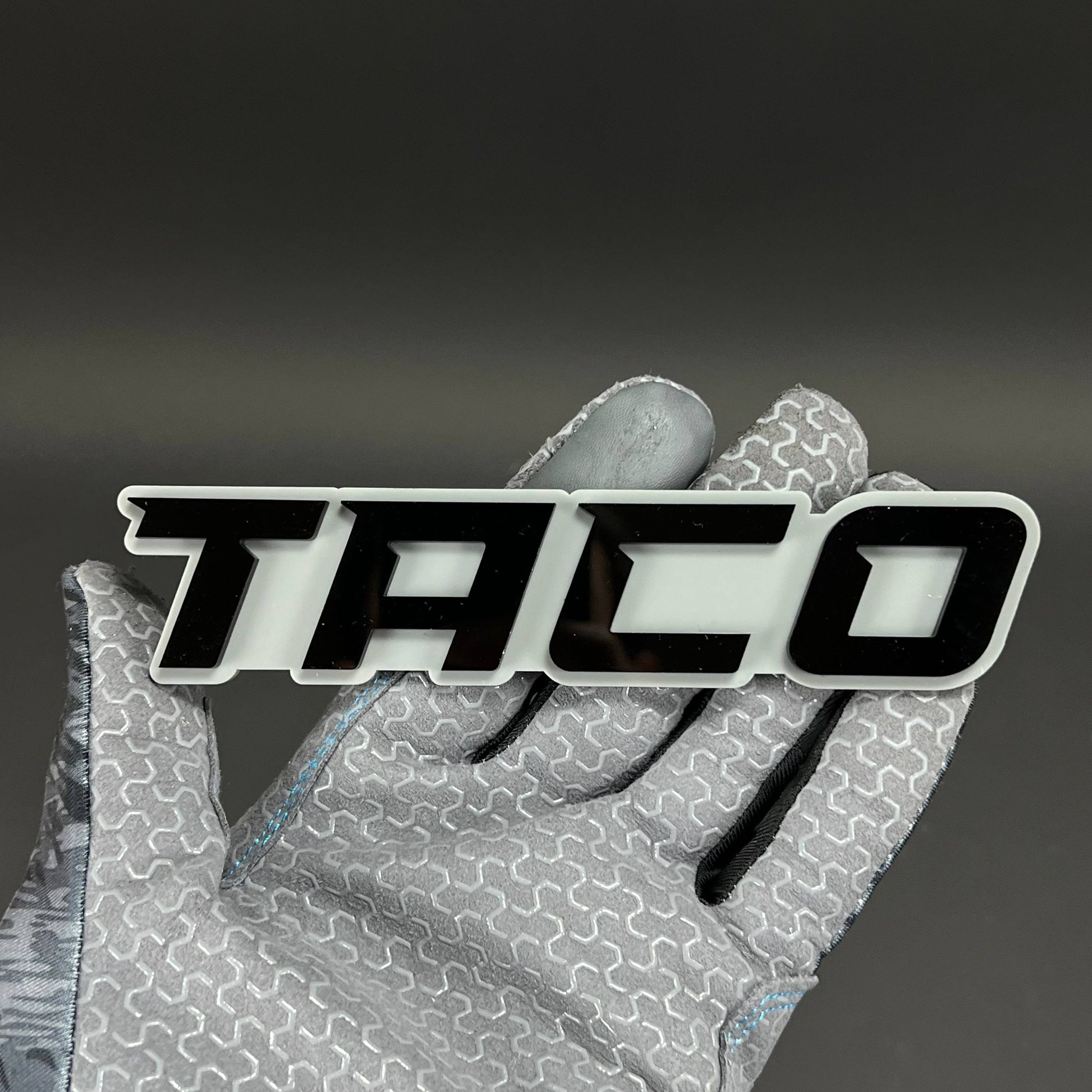 1PC TACO 3D Acrylic Badge - Car Truck Emblem Fender Tailgate Trunk Sticker