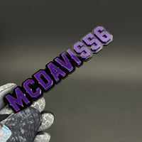 1PC MCDAVIS56 3D Acrylic Badge - Car Truck Emblem Fender Tailgate Trunk Sticker