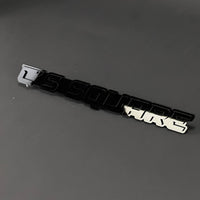 1PC S SQUARE 3D Acrylic Badge - Car Truck Emblem Fender Tailgate Trunk Sticker