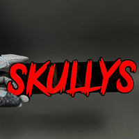 1PC SKULLYS 3D Acrylic Badge - Car Truck Emblem Fender Tailgate Trunk Sticker
