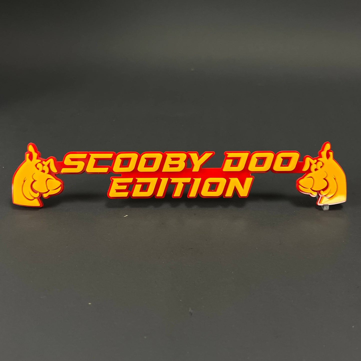 1PC SCOOBY DOO EDITION 3D Acrylic Badge - Car Truck Emblem Fender Sticker