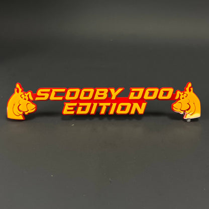 1PC SCOOBY DOO EDITION 3D Acrylic Badge - Car Truck Emblem Fender Sticker