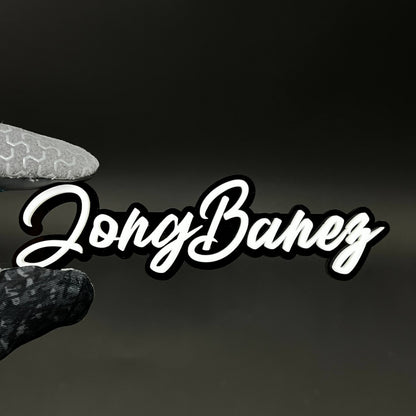 1PC JongBanez 3D Acrylic Badge - Car Truck Emblem Fender Tailgate Trunk Sticker