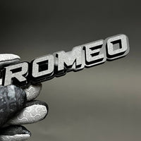 1PC ROMEO 3D Acrylic Badge - Car Truck Emblem Fender Tailgate Trunk Sticker