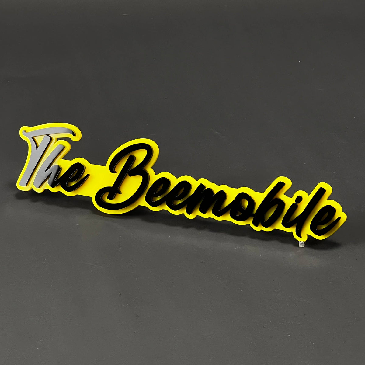 1PC The Beemobile 3D Acrylic Badge - Car Truck Emblem Fender Sticker