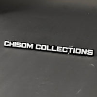 1PC CHISOM COLLECTIONS 3D Acrylic Badge - Car Truck Emblem Fender Sticker