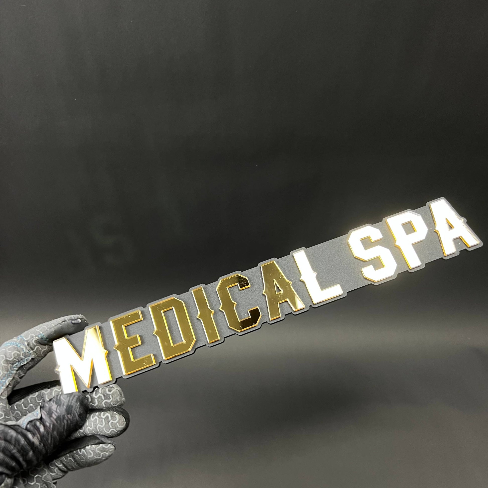 1PC MEDICAL SPA 3D Acrylic Badge - Car Truck Emblem Fender Sticker