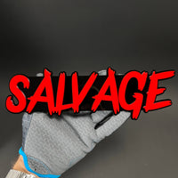 1PC SALVAGE 3D Acrylic Badge - Car Truck Emblem Fender Tailgate Trunk Sticker