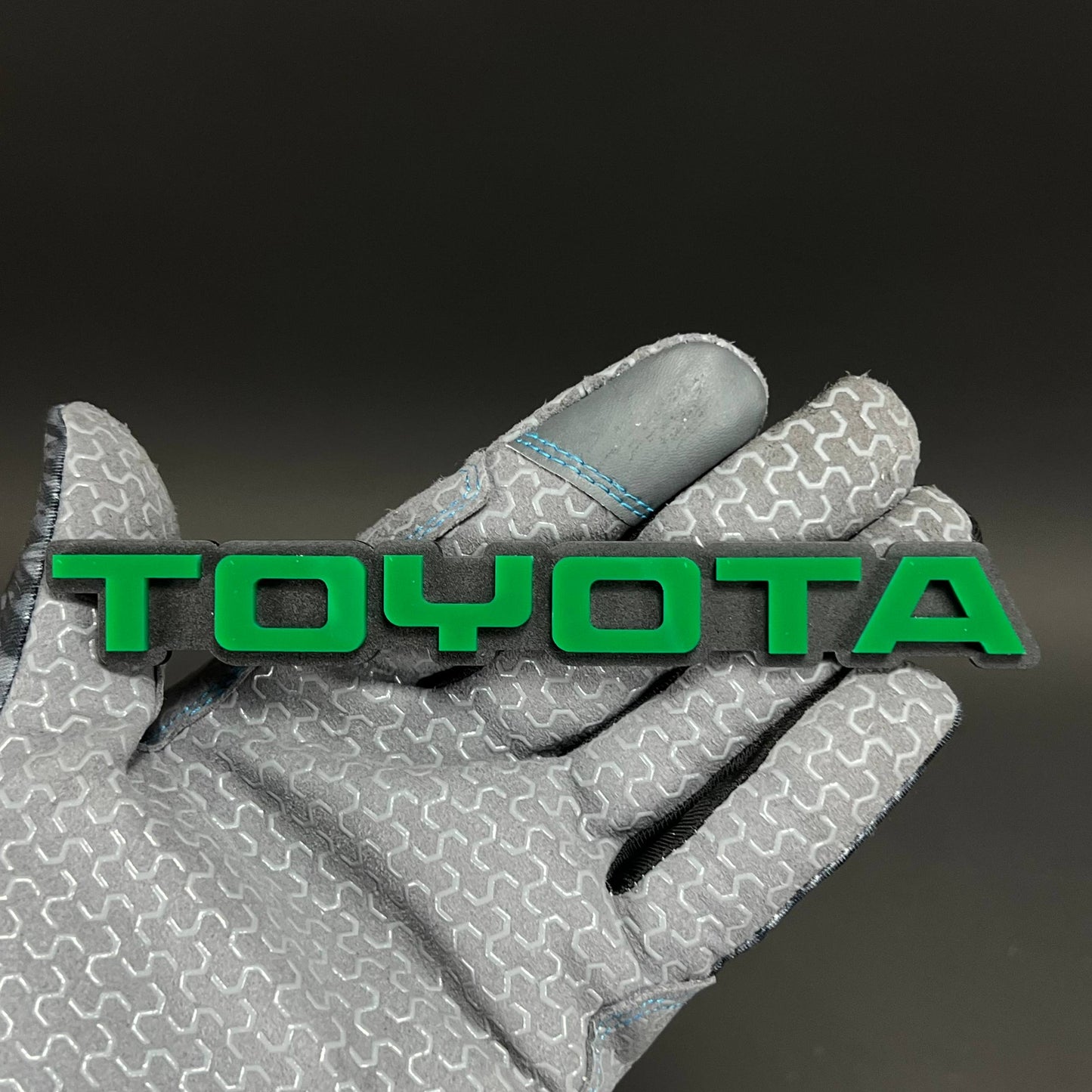 1PC TOYOTA 3D Acrylic Badge - Car Truck Emblem Fender Tailgate Trunk Sticker