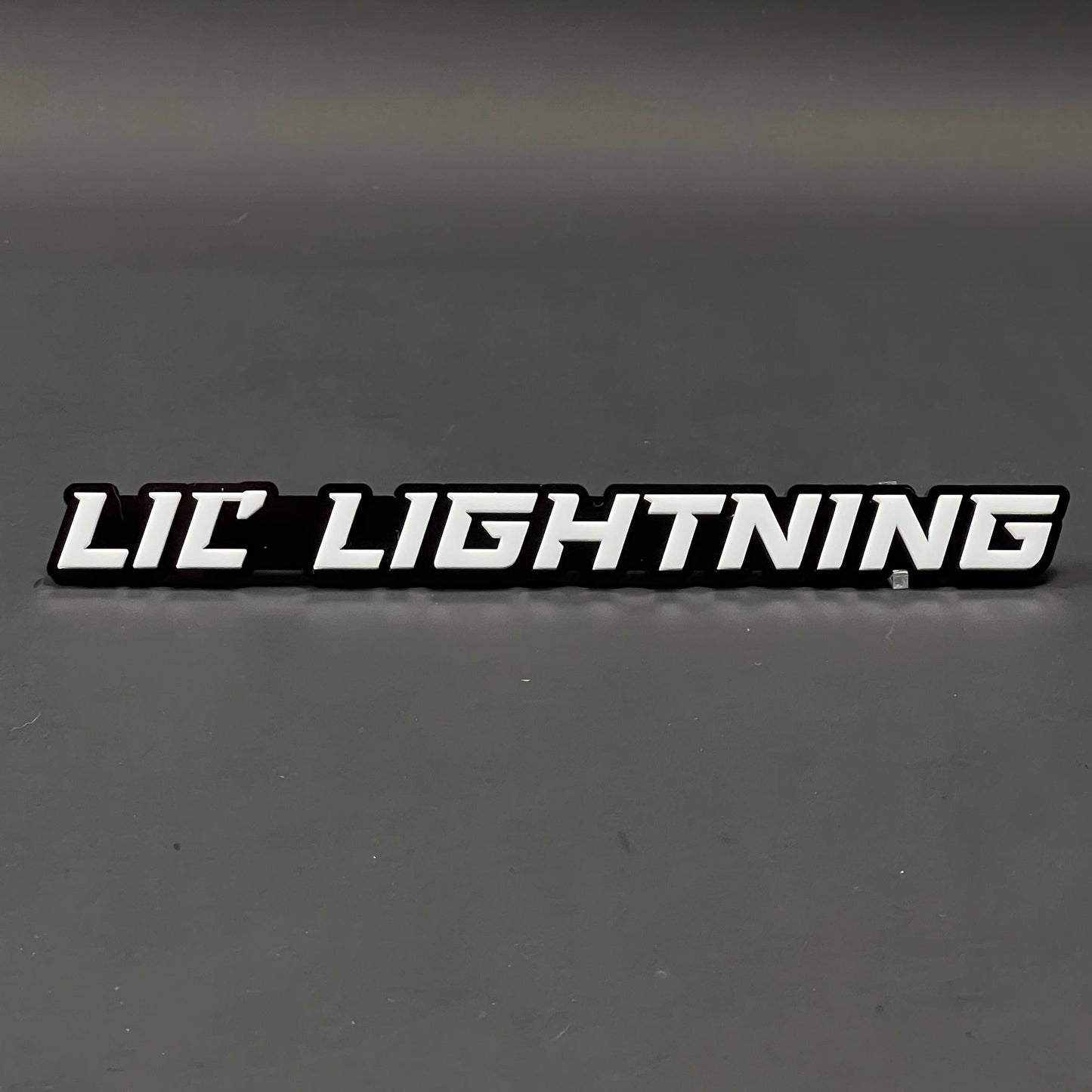 1PC LIL LIGHTNING 3D Acrylic Badge - Car Truck Emblem Fender Sticker