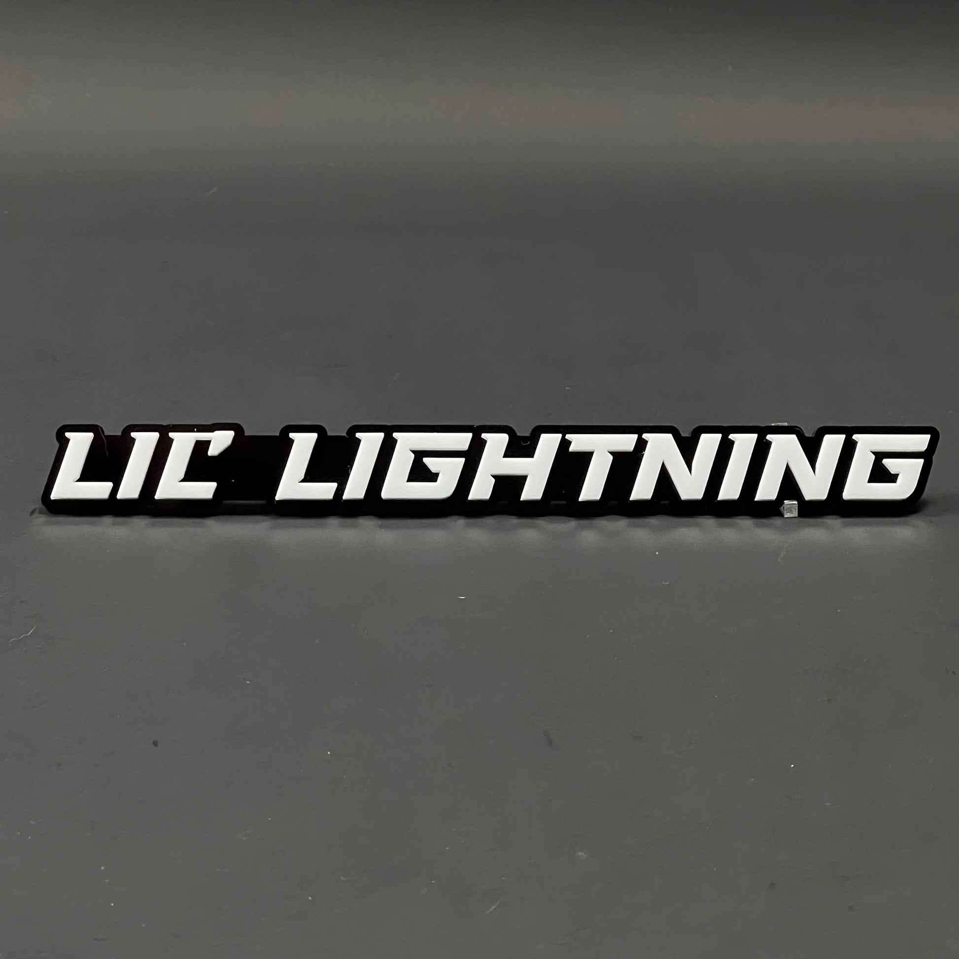 1PC LIL LIGHTNING 3D Acrylic Badge - Car Truck Emblem Fender Sticker