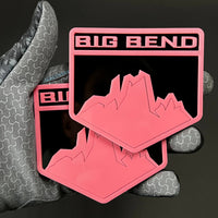 1PC BIG BEND 3D Acrylic Badge - Car Truck Emblem Fender Tailgate Trunk Sticker