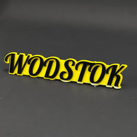 1PC WODSTOK 3D Acrylic Badge - Car Truck Emblem Fender Tailgate Trunk Sticker