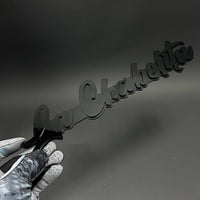 1PC La Chulelita 3D Acrylic Badge - Car Truck Emblem Fender Sticker