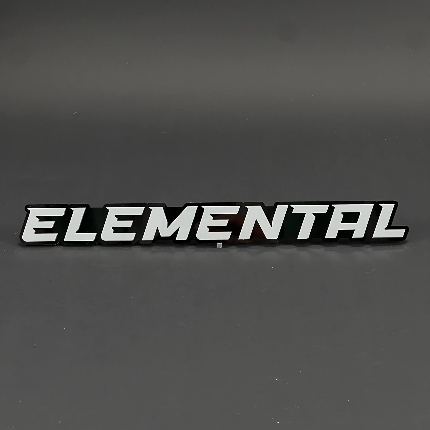 1PC ELEMENTAL 3D Acrylic Badge - Car Truck Emblem Fender Tailgate Trunk Sticker