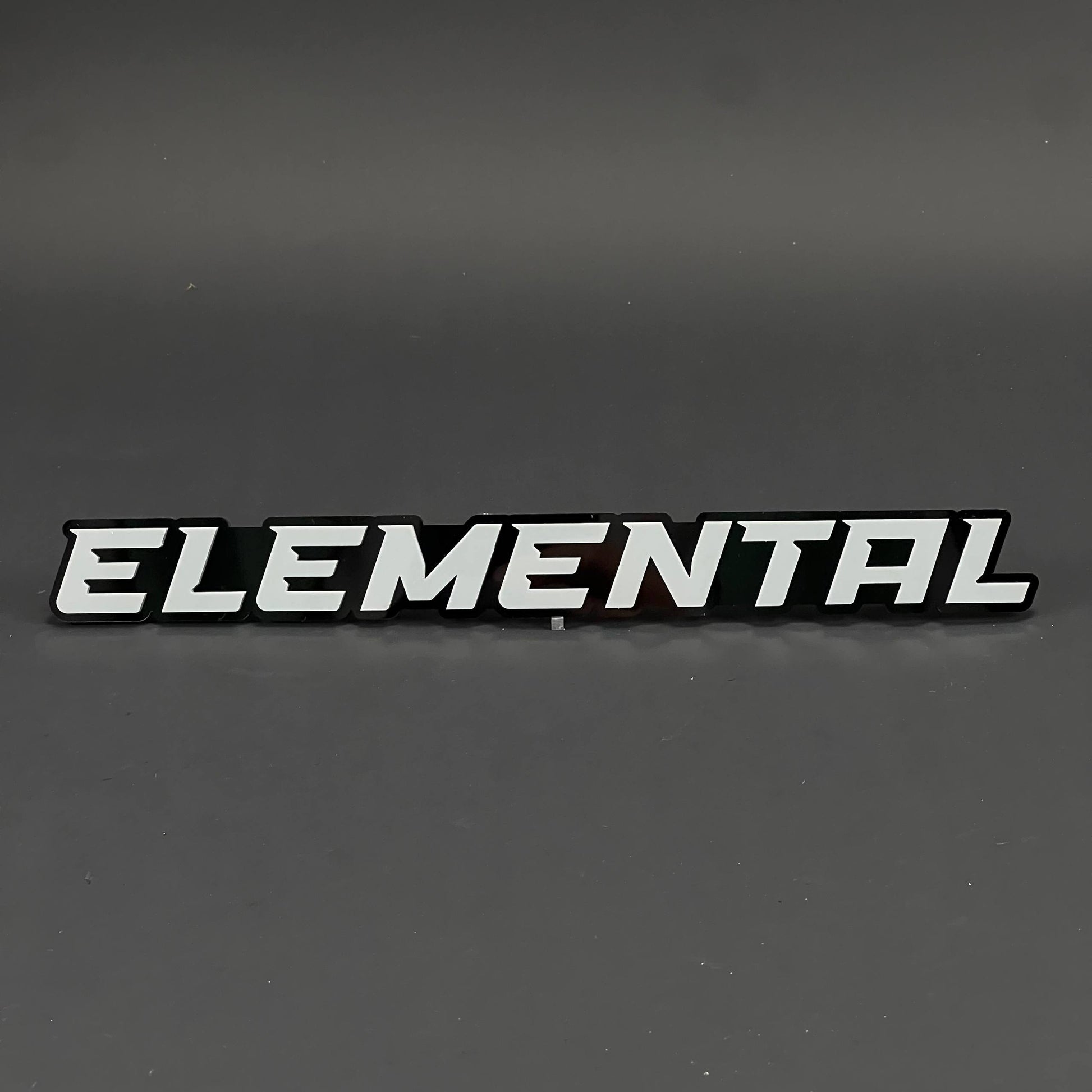 1PC ELEMENTAL 3D Acrylic Badge - Car Truck Emblem Fender Tailgate Trunk Sticker