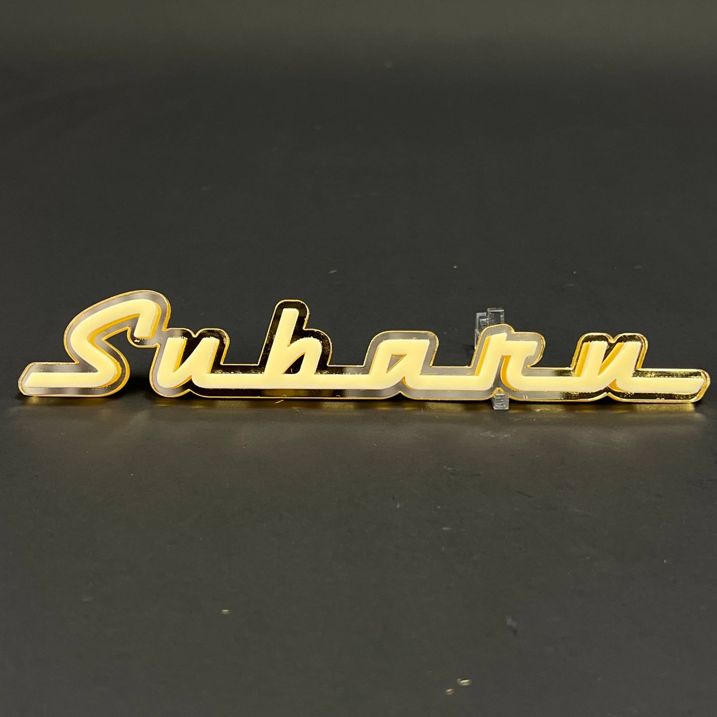 1PC Subaru 3D Acrylic Badge - Car Truck Emblem Fender Tailgate Trunk Sticker