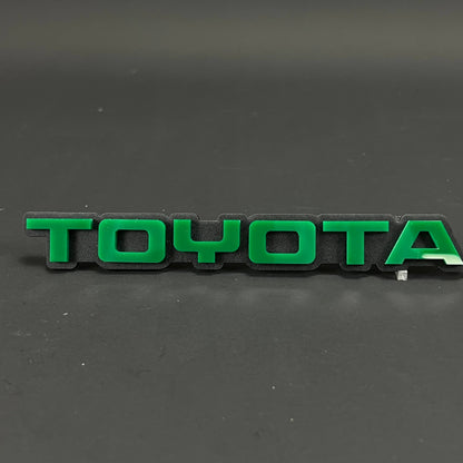 1PC TOYOTA 3D Acrylic Badge - Car Truck Emblem Fender Tailgate Trunk Sticker