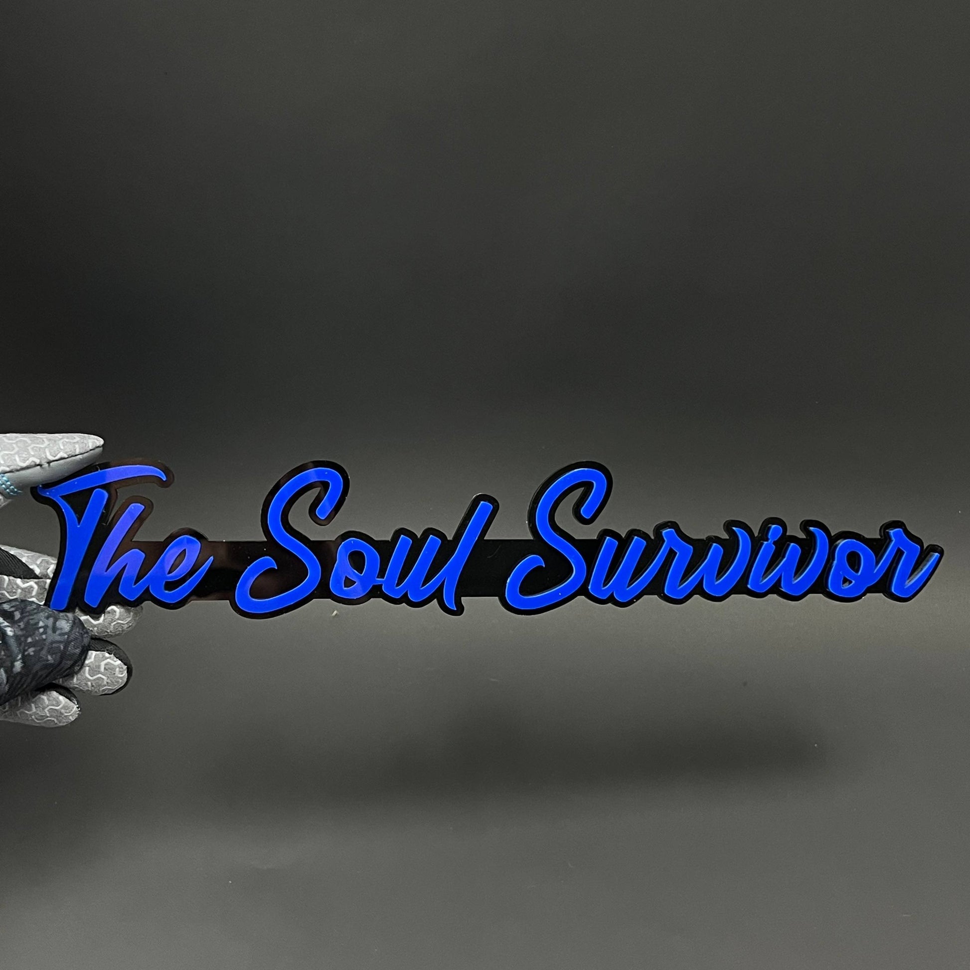 1PC The Soul Survivor 3D Acrylic Badge - Car Truck Emblem Fender Sticker
