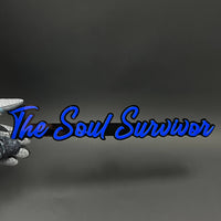 1PC The Soul Survivor 3D Acrylic Badge - Car Truck Emblem Fender Sticker