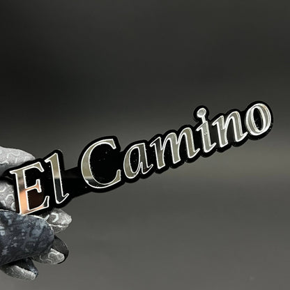 1PC El Camino 3D Acrylic Badge - Car Truck Emblem Fender Tailgate Trunk Sticker