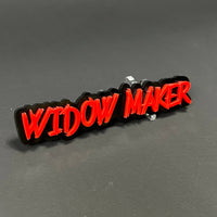 1PC WIDOW MAKER 3D Acrylic Badge - Car Truck Emblem Fender Sticker