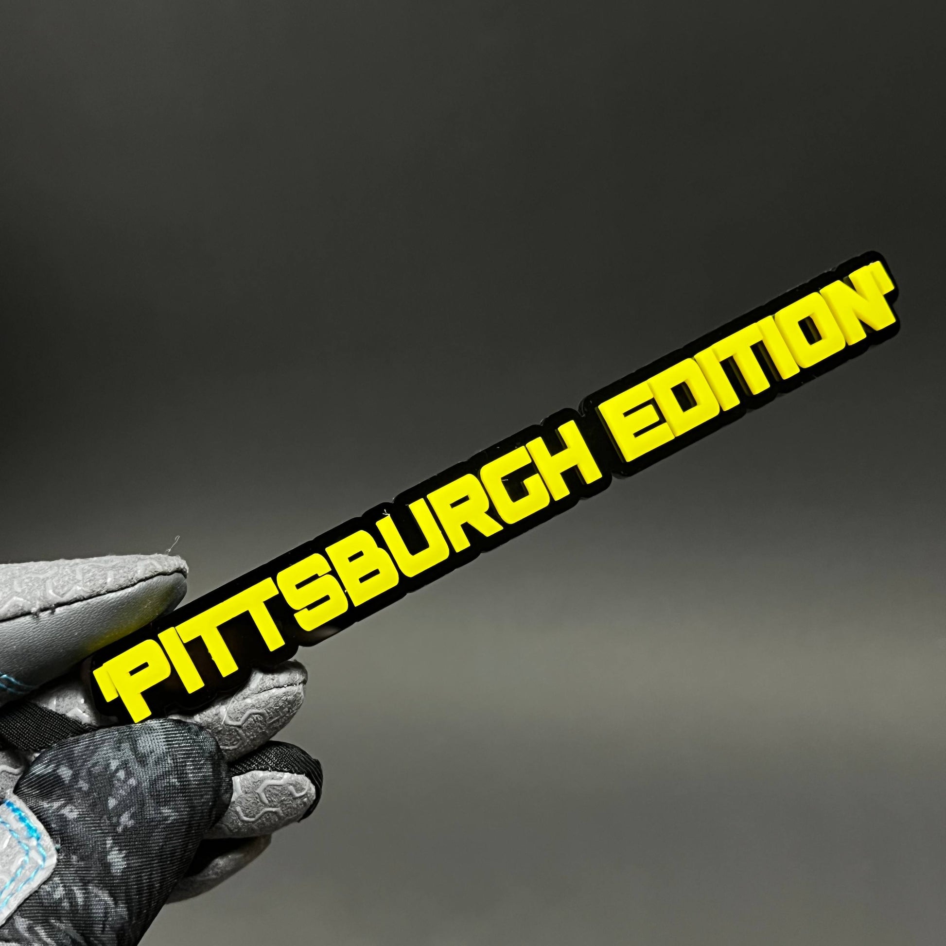 1PC PITTSBURGH EDITION 3D Acrylic Badge - Car Truck Emblem Fender Sticker