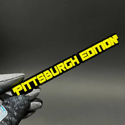 1PC PITTSBURGH EDITION 3D Acrylic Badge - Car Truck Emblem Fender Sticker
