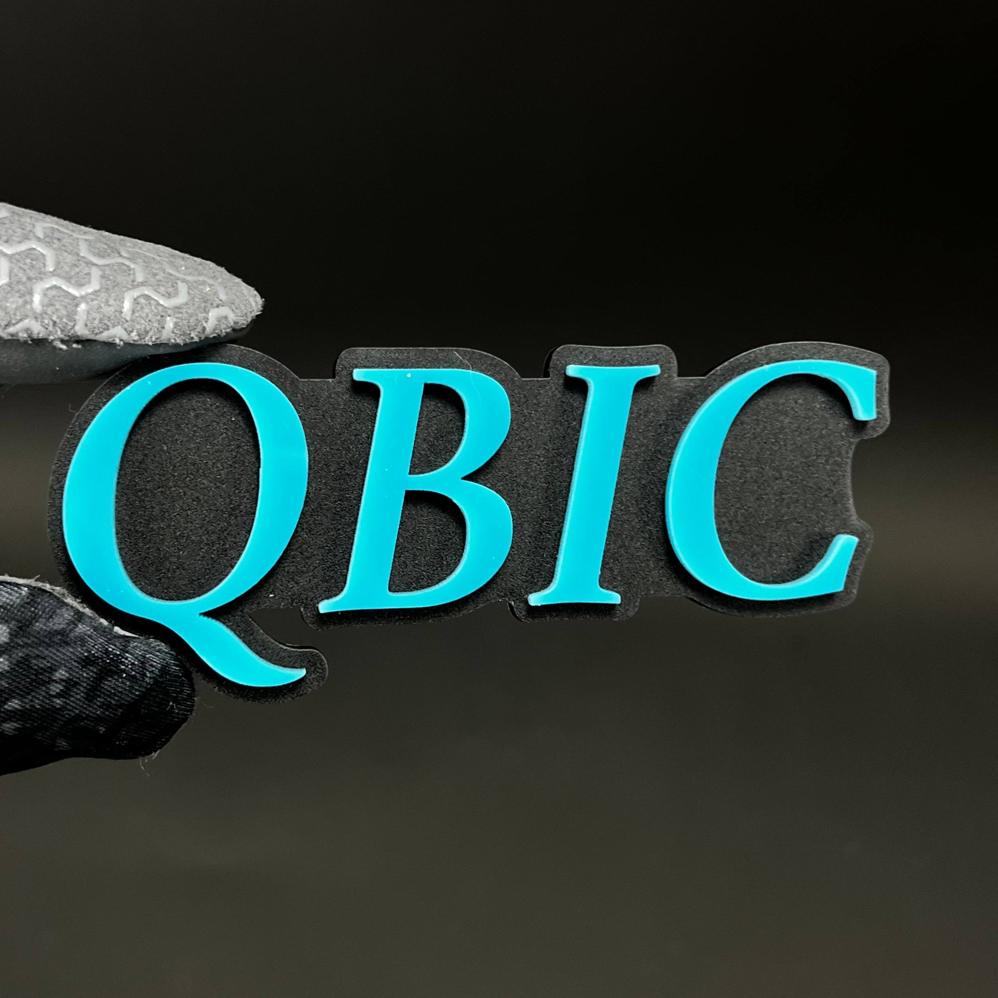 1PC QBIC 3D Acrylic Badge - Car Truck Emblem Fender Tailgate Trunk Sticker