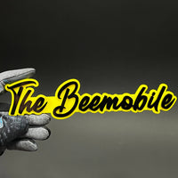 1PC The Beemobile 3D Acrylic Badge - Car Truck Emblem Fender Sticker