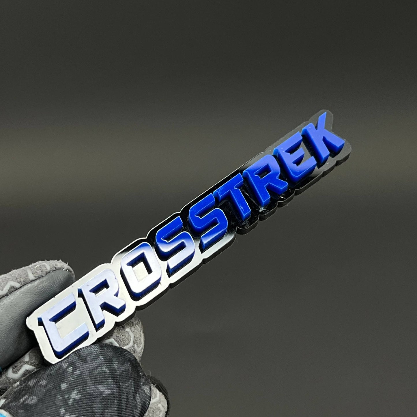 1PC CROSSTREK 3D Acrylic Badge - Car Truck Emblem Fender Tailgate Trunk Sticker
