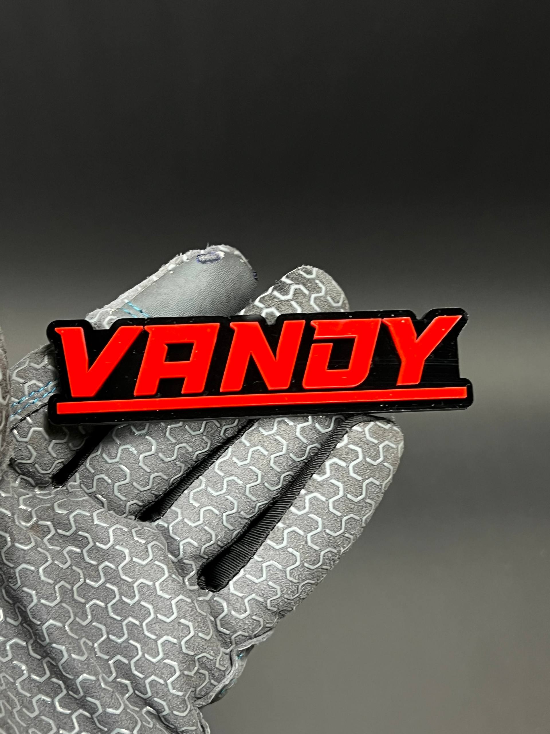 1PC VANDY 3D Acrylic Badge - Car Truck Emblem Fender Tailgate Trunk Sticker