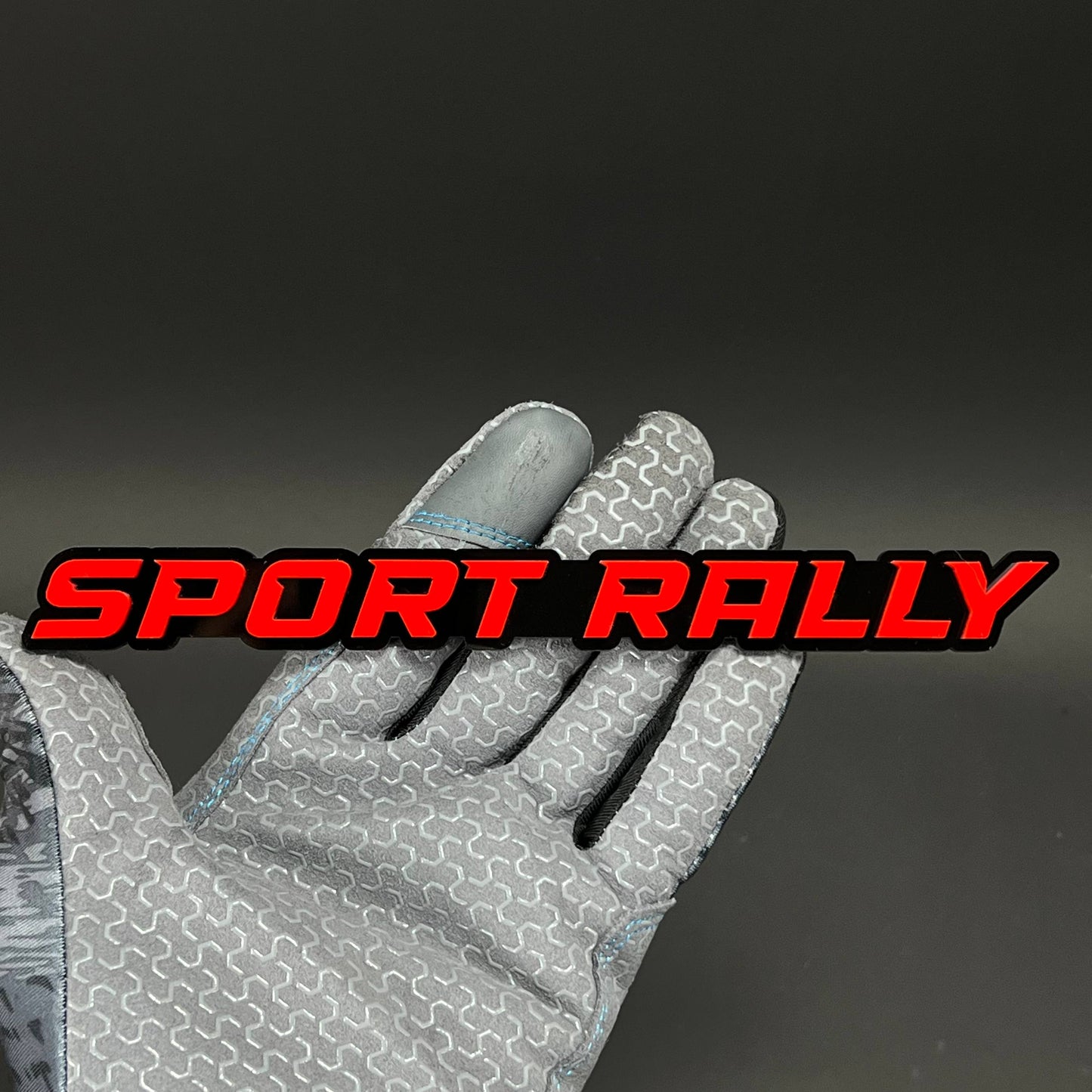 1PC SPORT RALLY 3D Acrylic Badge - Car Truck Emblem Fender Sticker