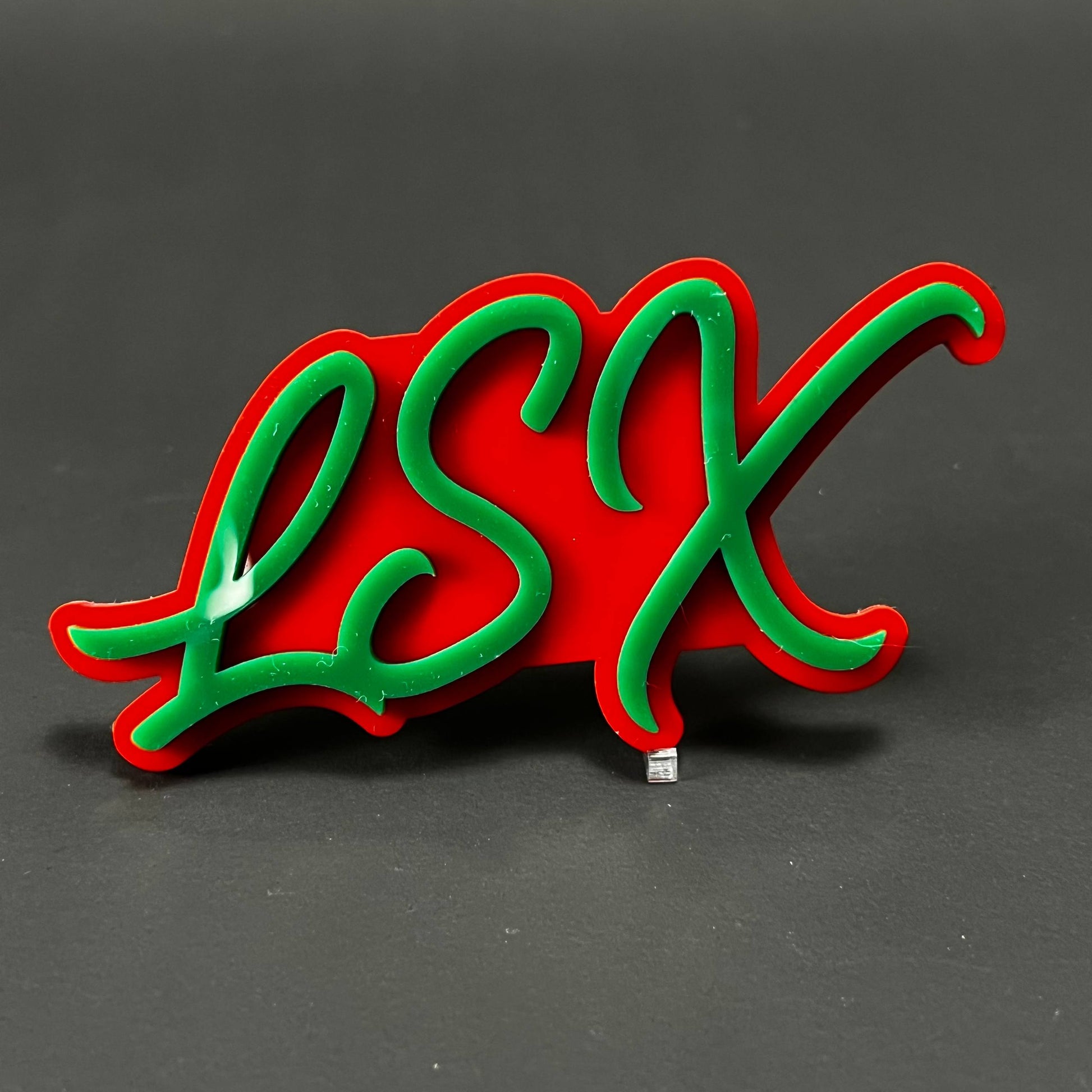 1PC LSX 3D Acrylic Badge - Car Truck Emblem Fender Tailgate Trunk Sticker
