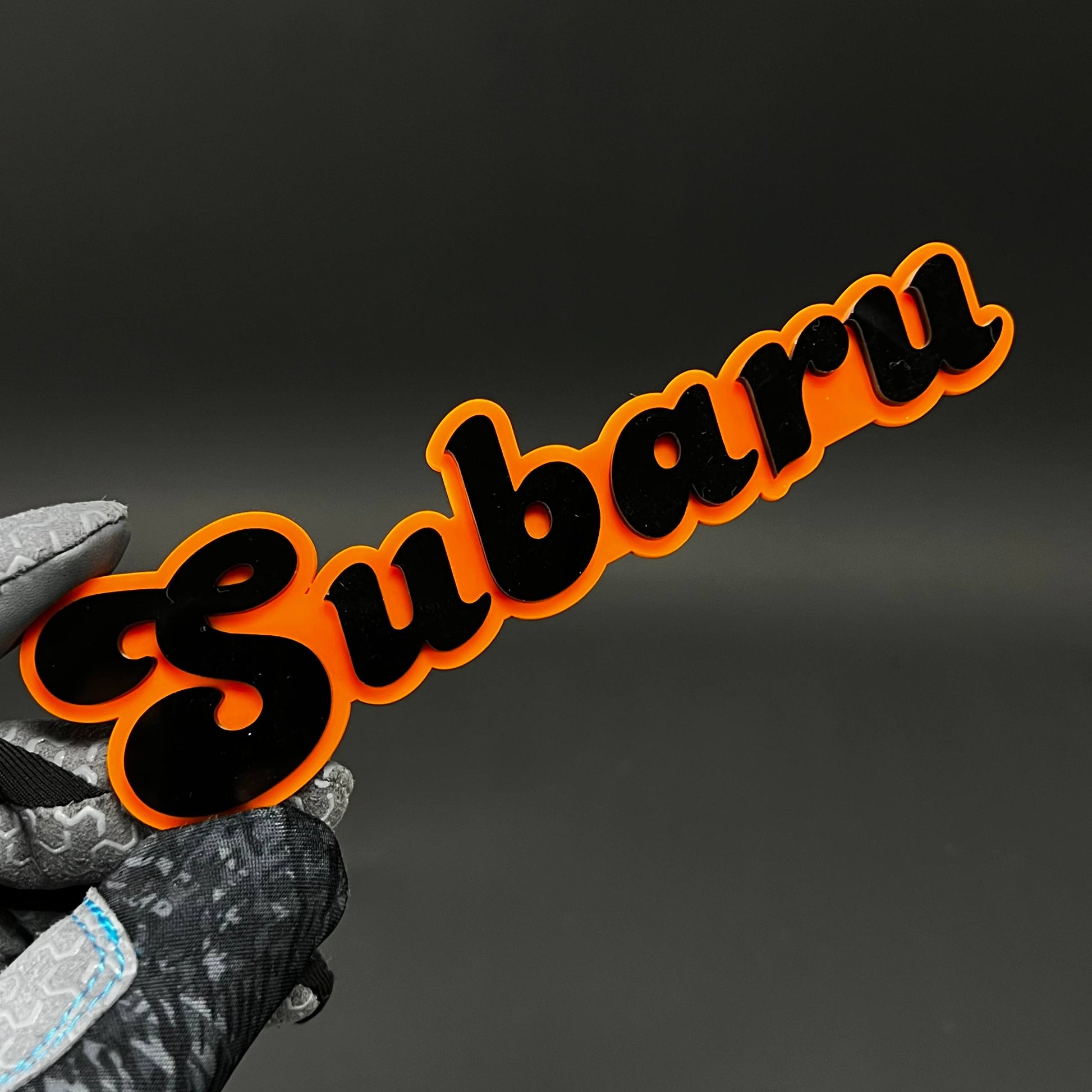 1PC Subaru 3D Acrylic Badge - Car Truck Emblem Fender Tailgate Trunk Sticker