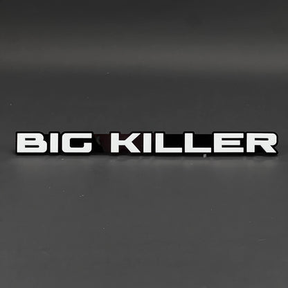 1PC BIG KILLER 3D Acrylic Badge - Car Truck Emblem Fender Tailgate Trunk Sticker