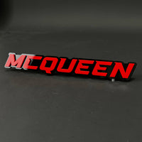 1PC MCQUEEN 3D Acrylic Badge - Car Truck Emblem Fender Tailgate Trunk Sticker