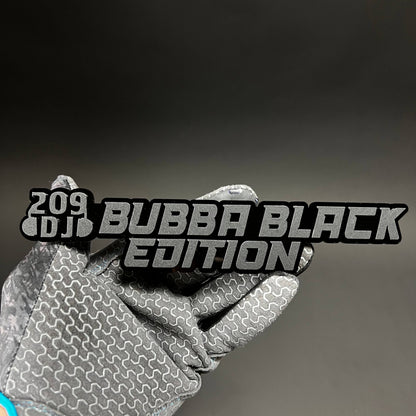 1PC BUBBA BLACK EDITION 3D Acrylic Badge - Car Truck Emblem Fender Sticker