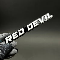 1PC RED DEVIL 3D Acrylic Badge - Car Truck Emblem Fender Tailgate Trunk Sticker