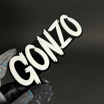 1PC GONZO 3D Acrylic Badge - Car Truck Emblem Fender Tailgate Trunk Sticker