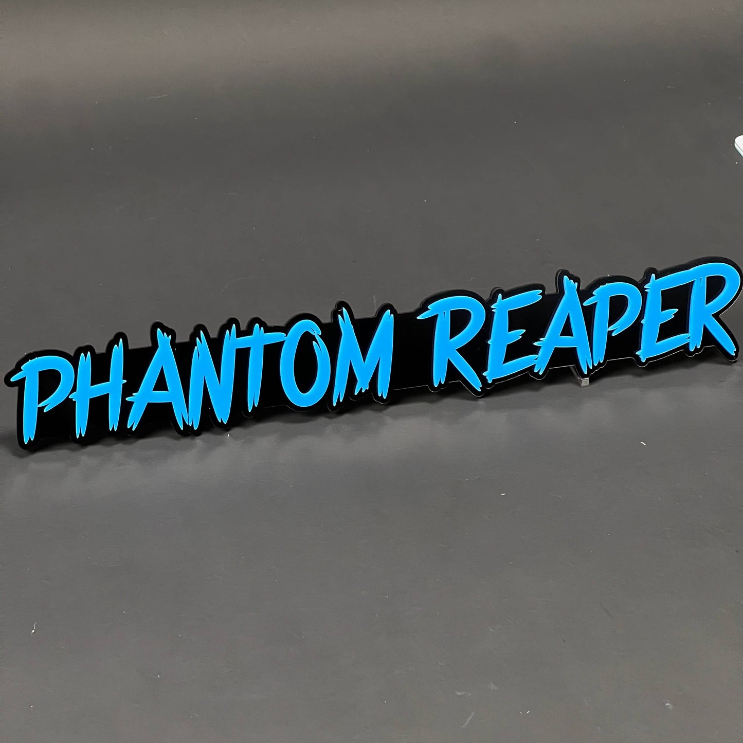 1PC PHANTOM REAPER 3D Acrylic Badge - Car Truck Emblem Fender Sticker