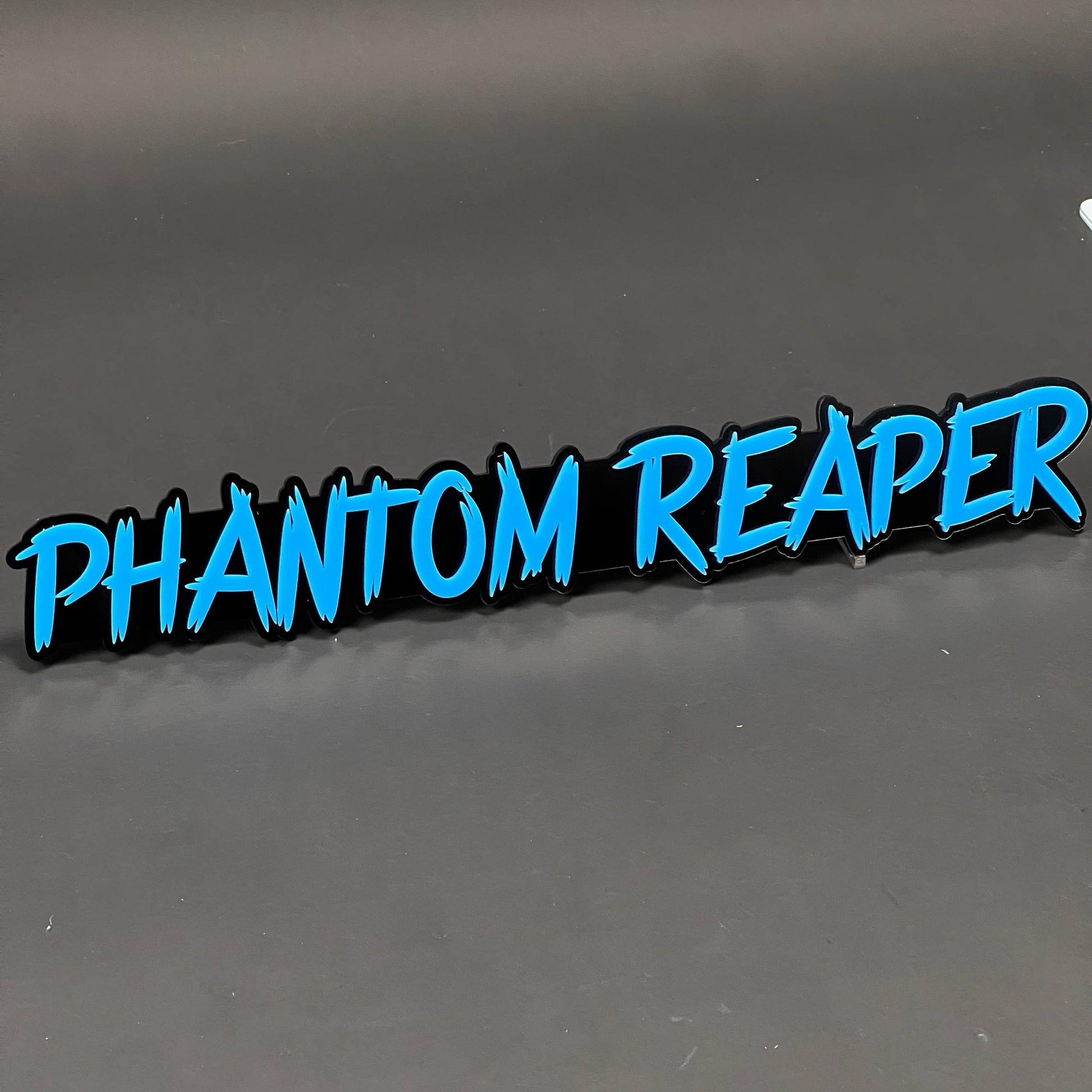 1PC PHANTOM REAPER 3D Acrylic Badge - Car Truck Emblem Fender Sticker