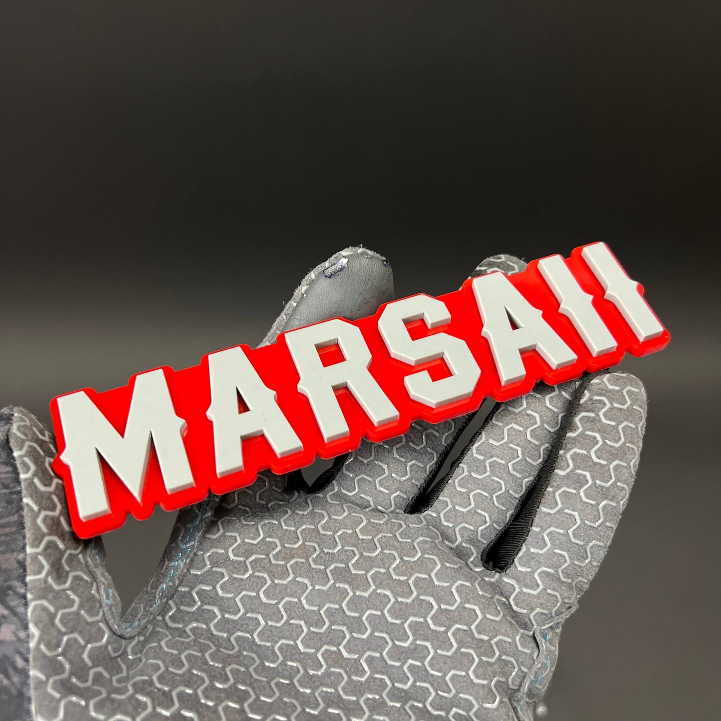 1PC MARSAII 3D Acrylic Badge - Car Truck Emblem Fender Tailgate Trunk Sticker